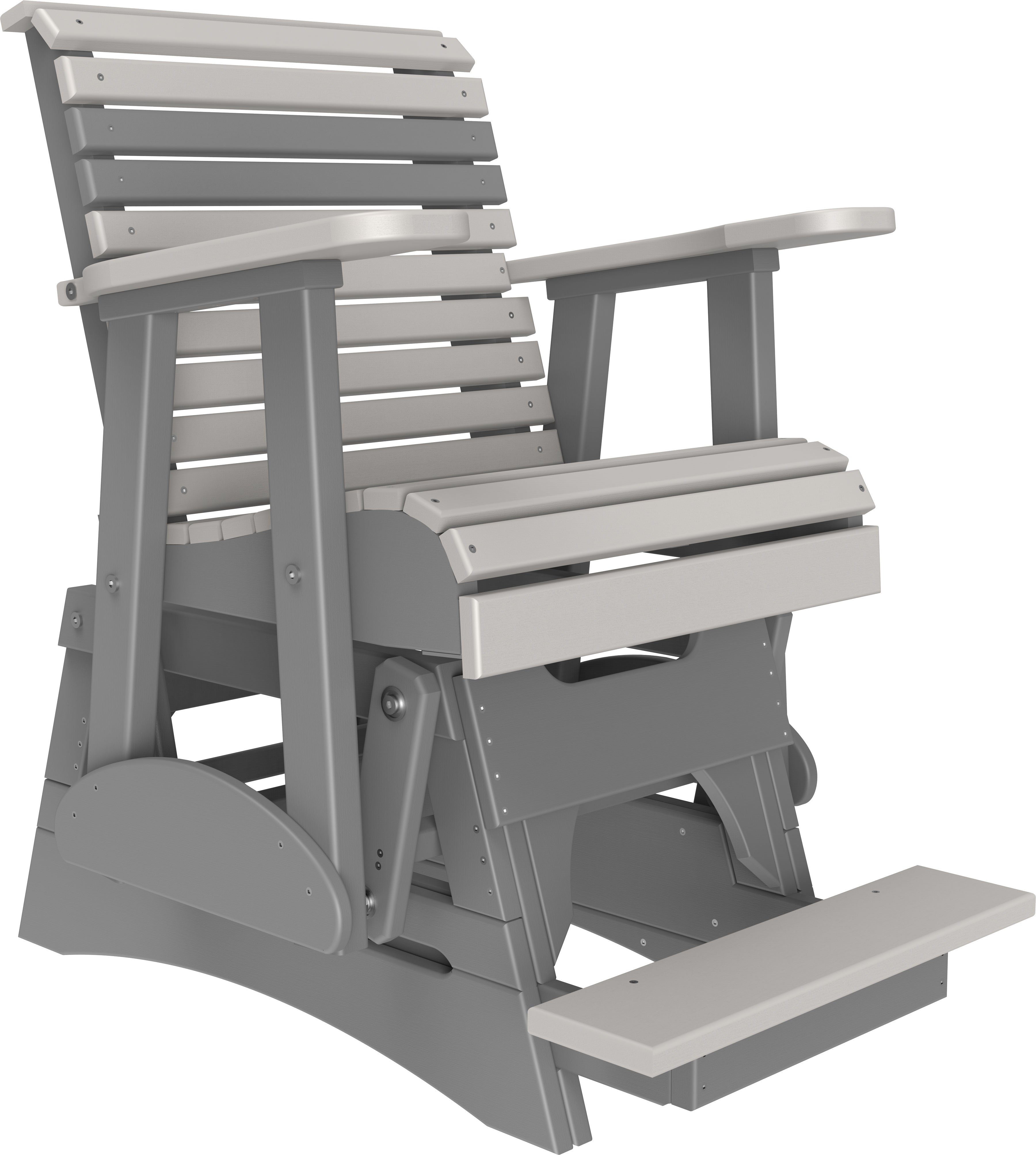 2' Plain Balcony Glider Chair