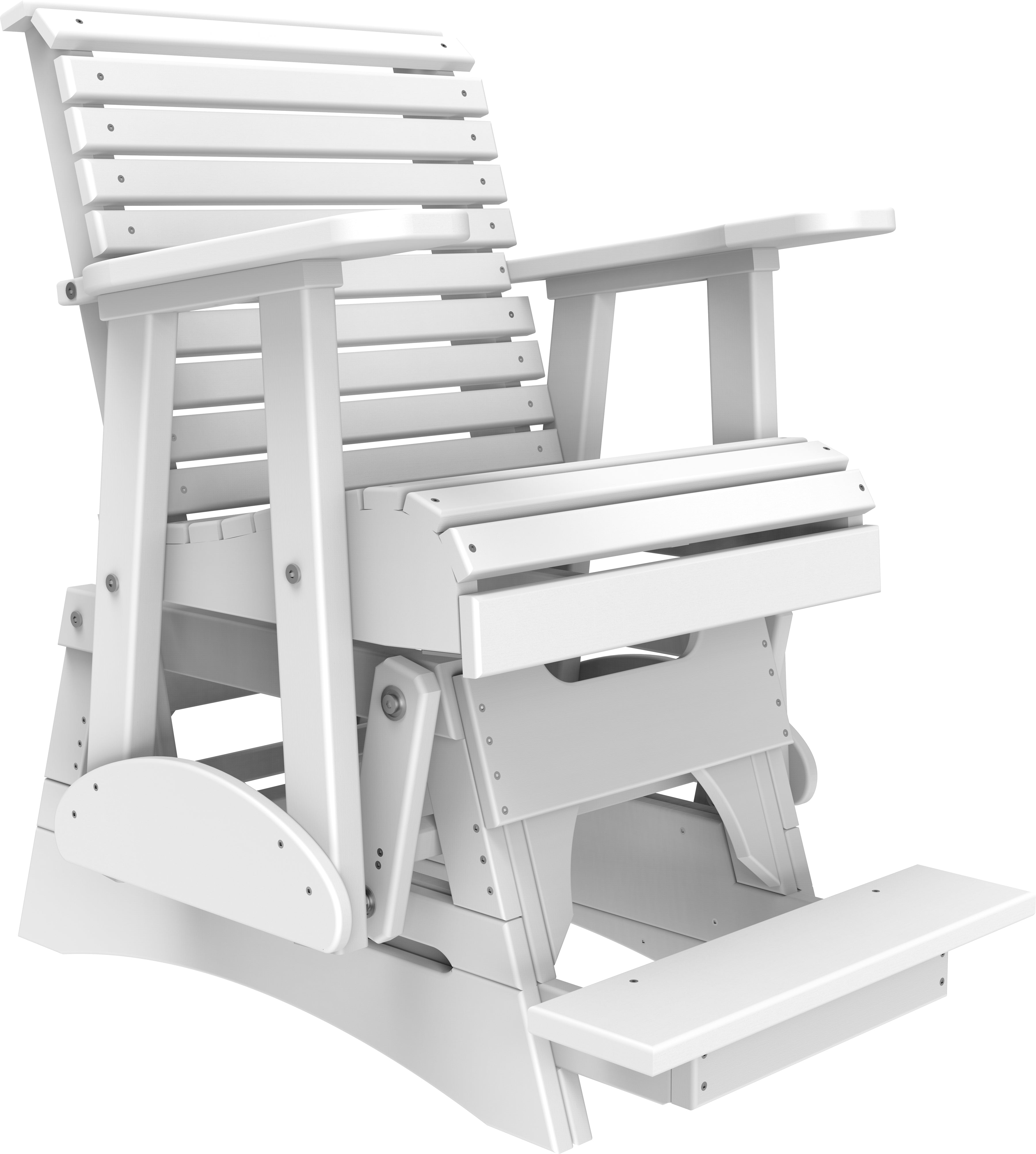 2' Plain Balcony Glider Chair