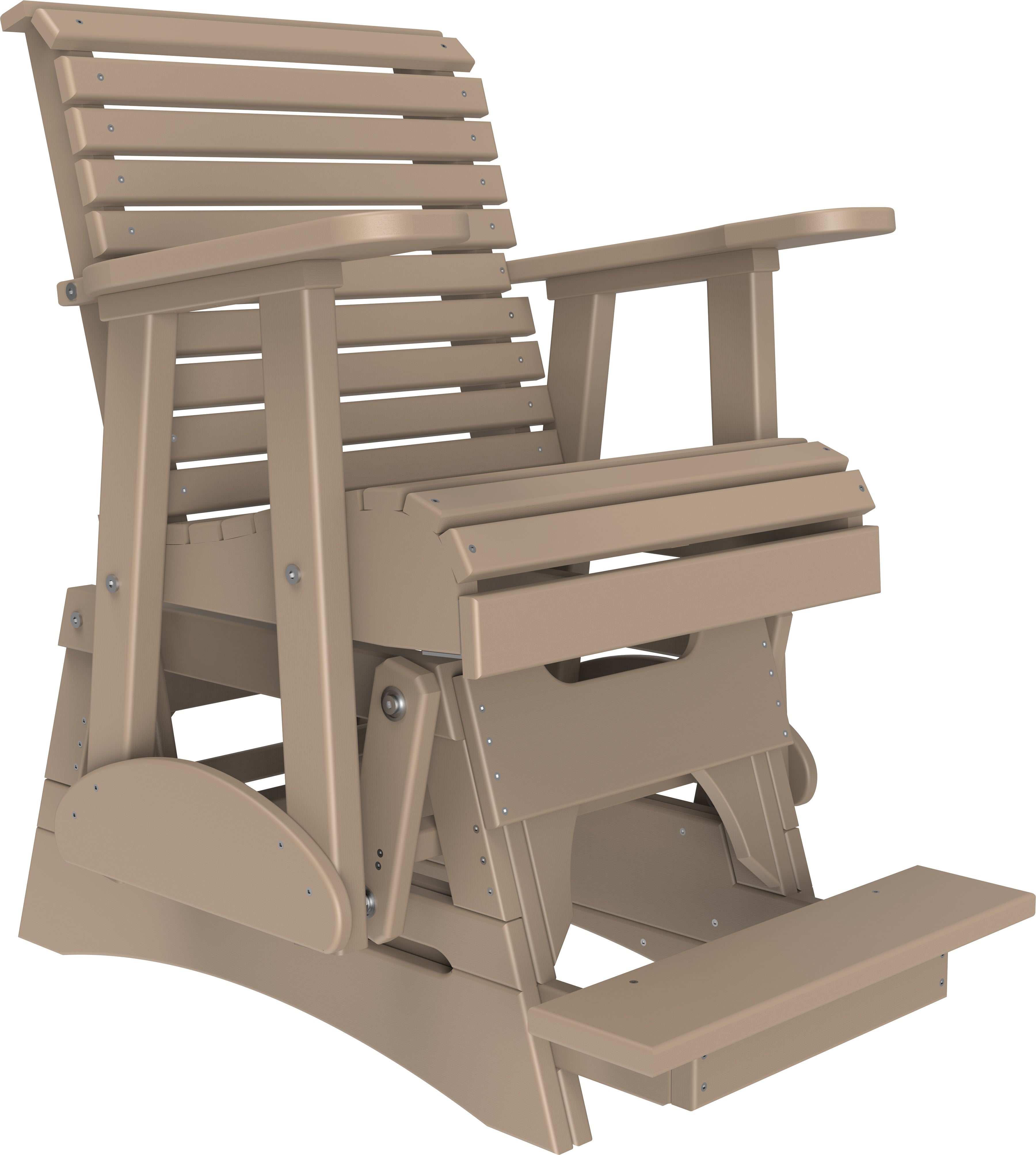 2' Plain Balcony Glider Chair