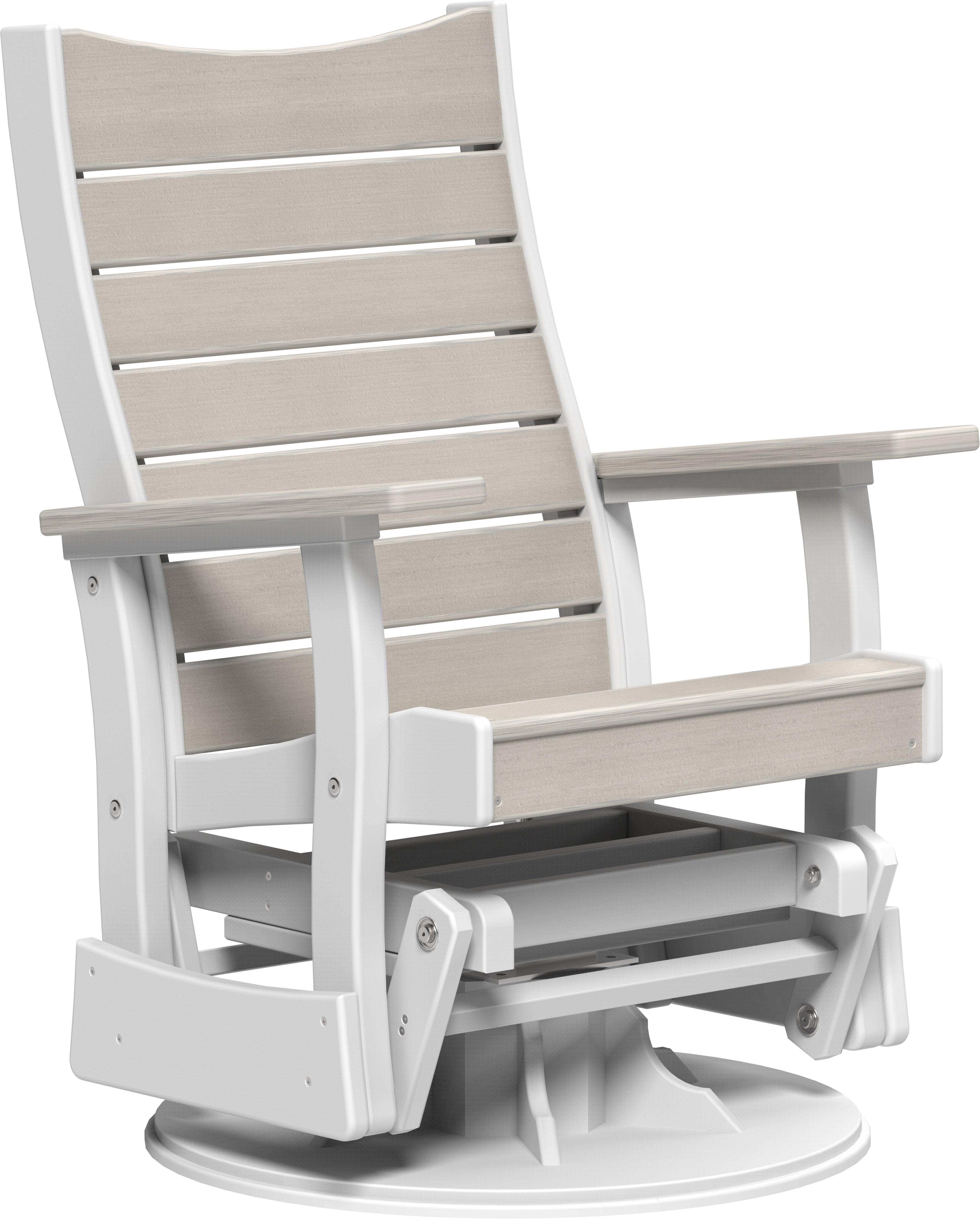 2' Contour Swivel Glider