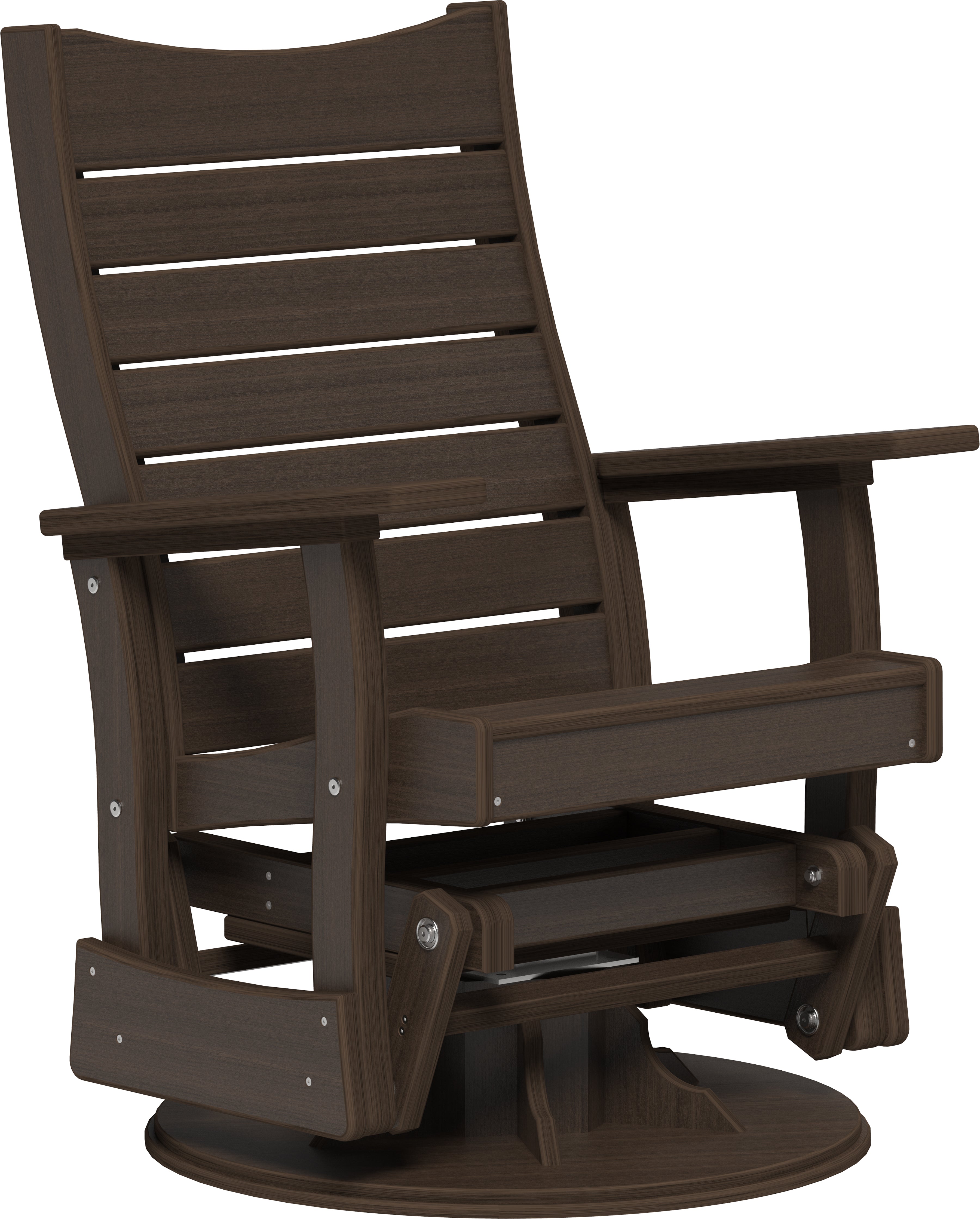 2' Contour Swivel Glider