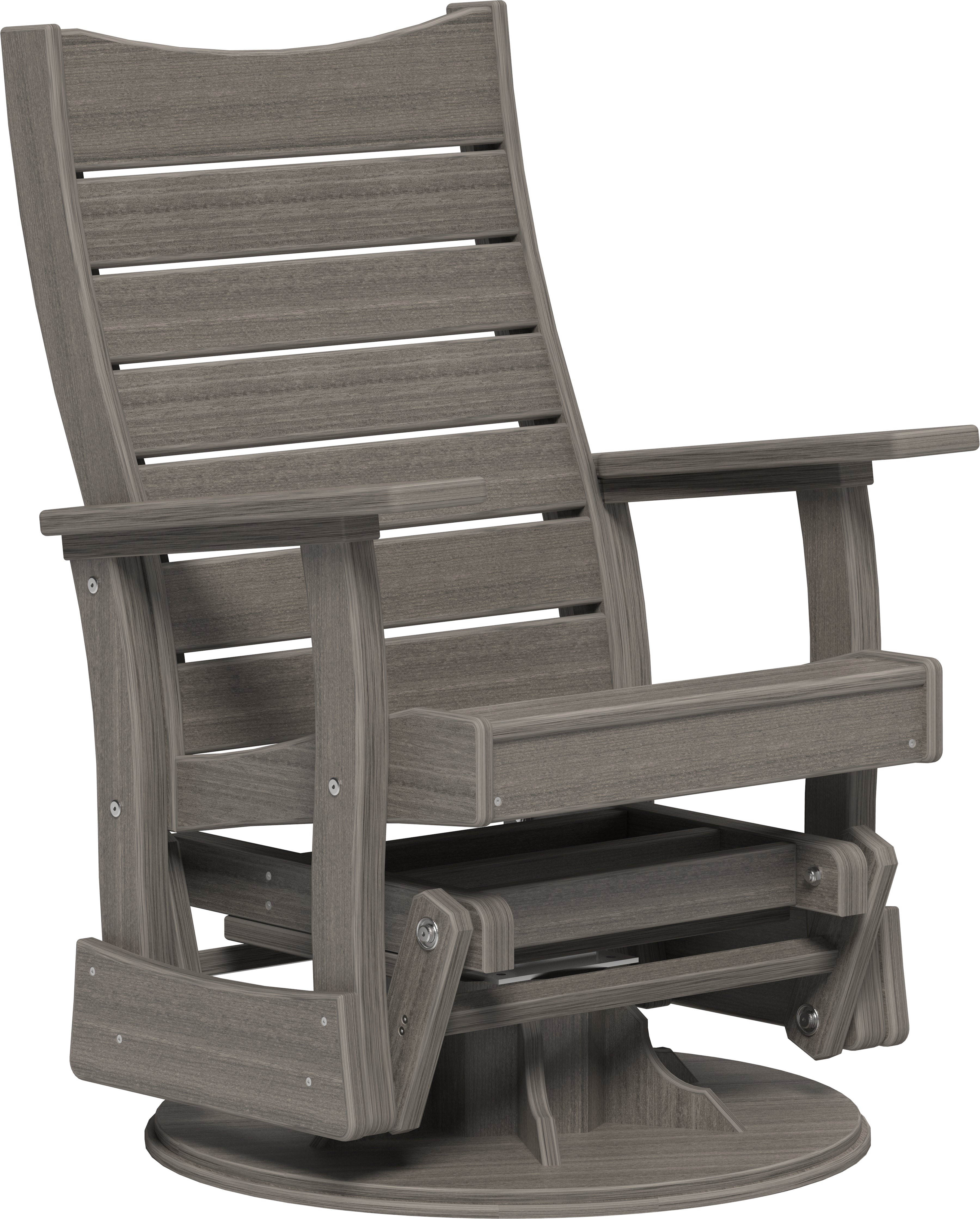 2' Contour Swivel Glider