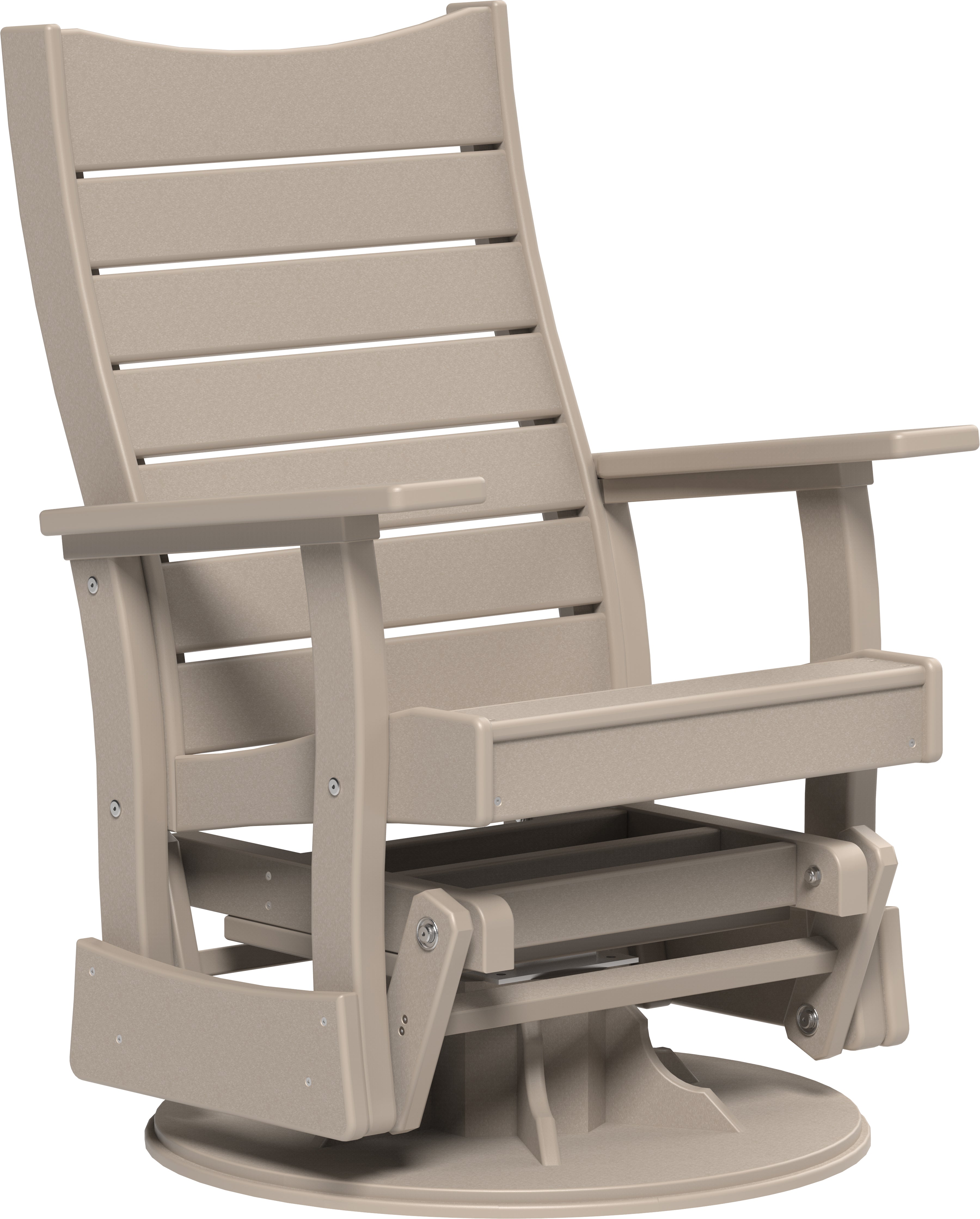 2' Contour Swivel Glider