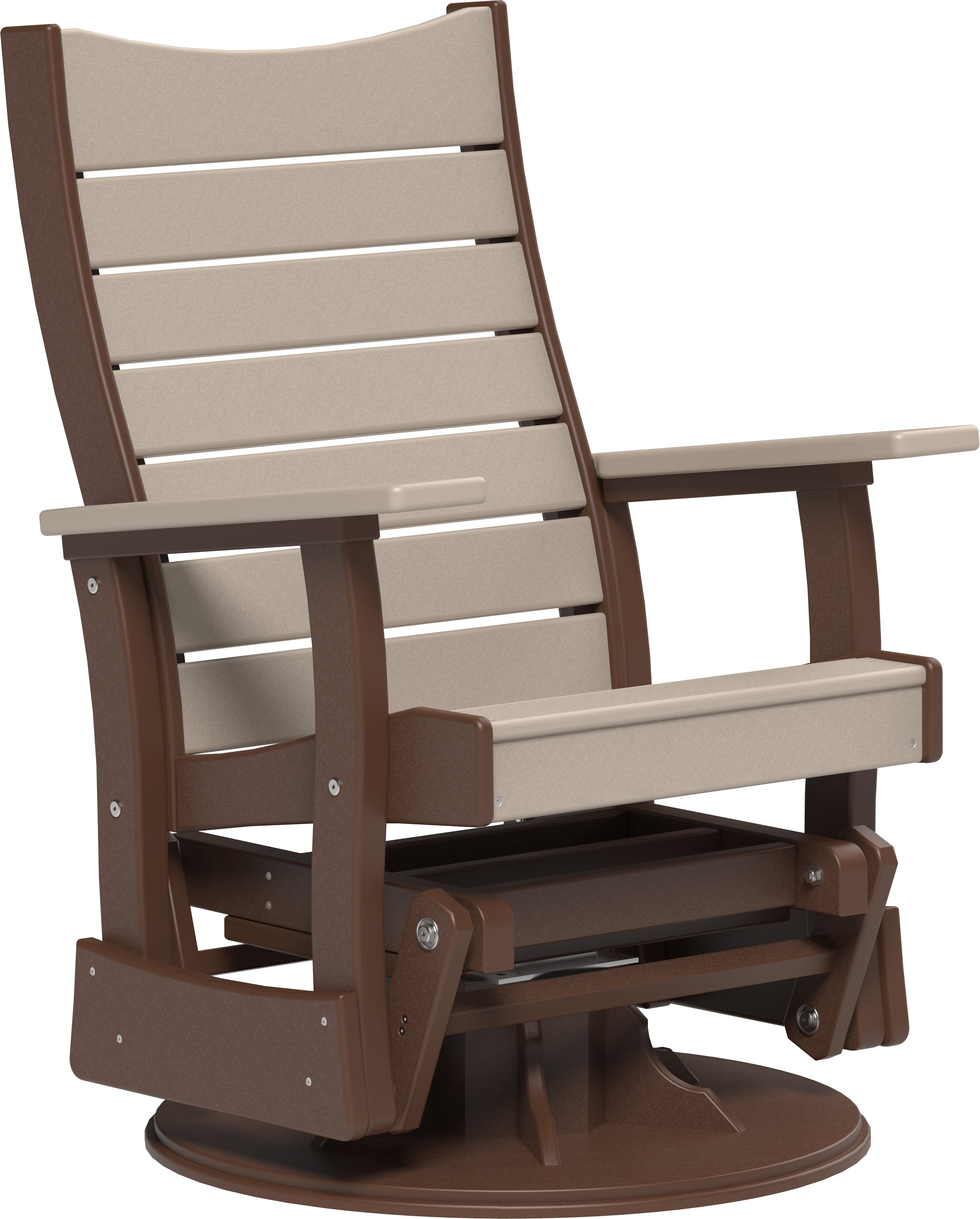 2' Contour Swivel Glider