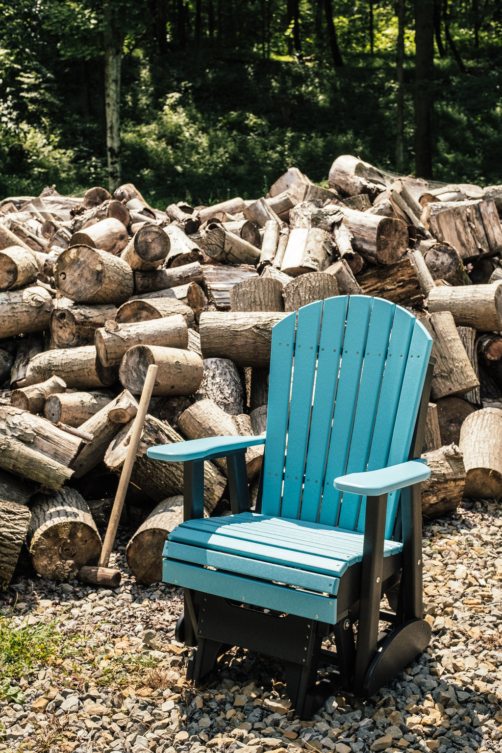 2' Adirondack Glider Chair