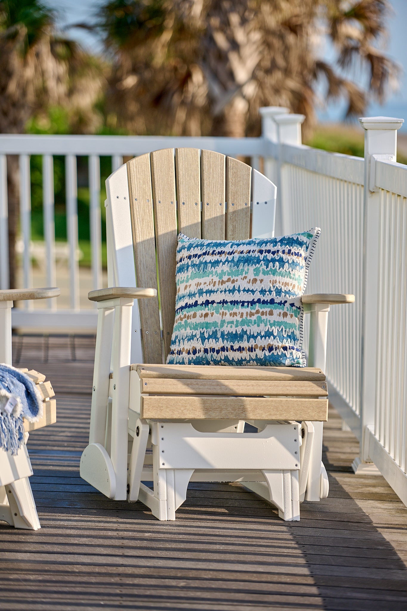 2' Adirondack Glider Chair