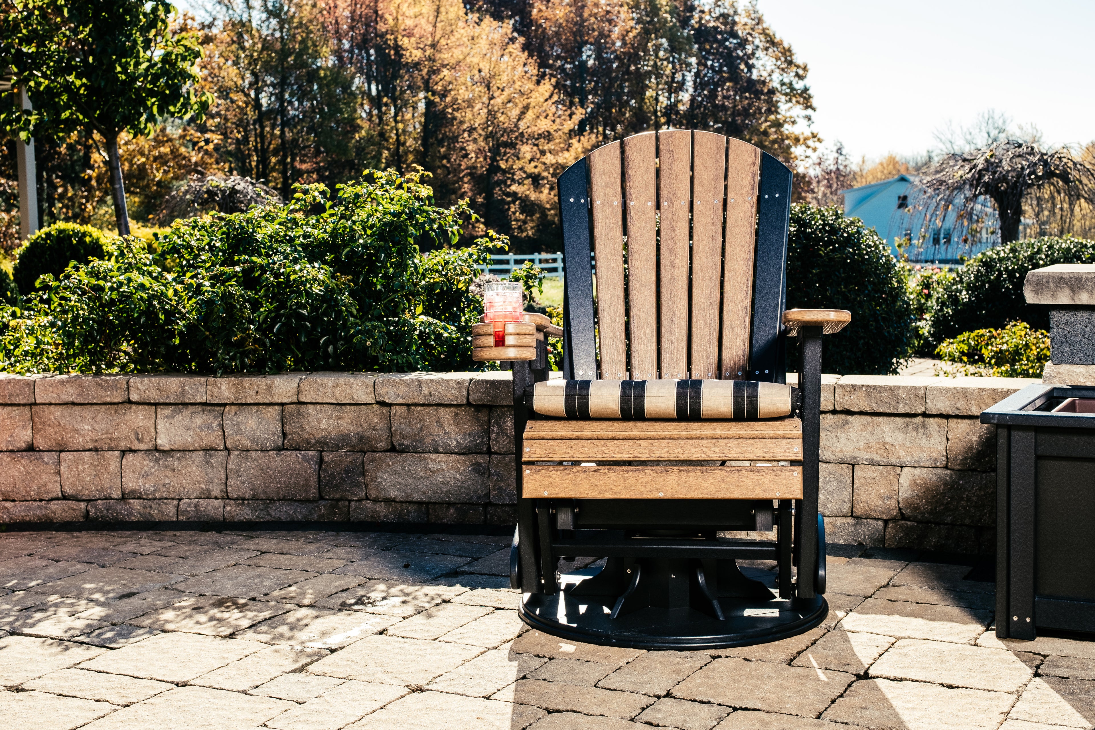 2' Adirondack Swivel Glider