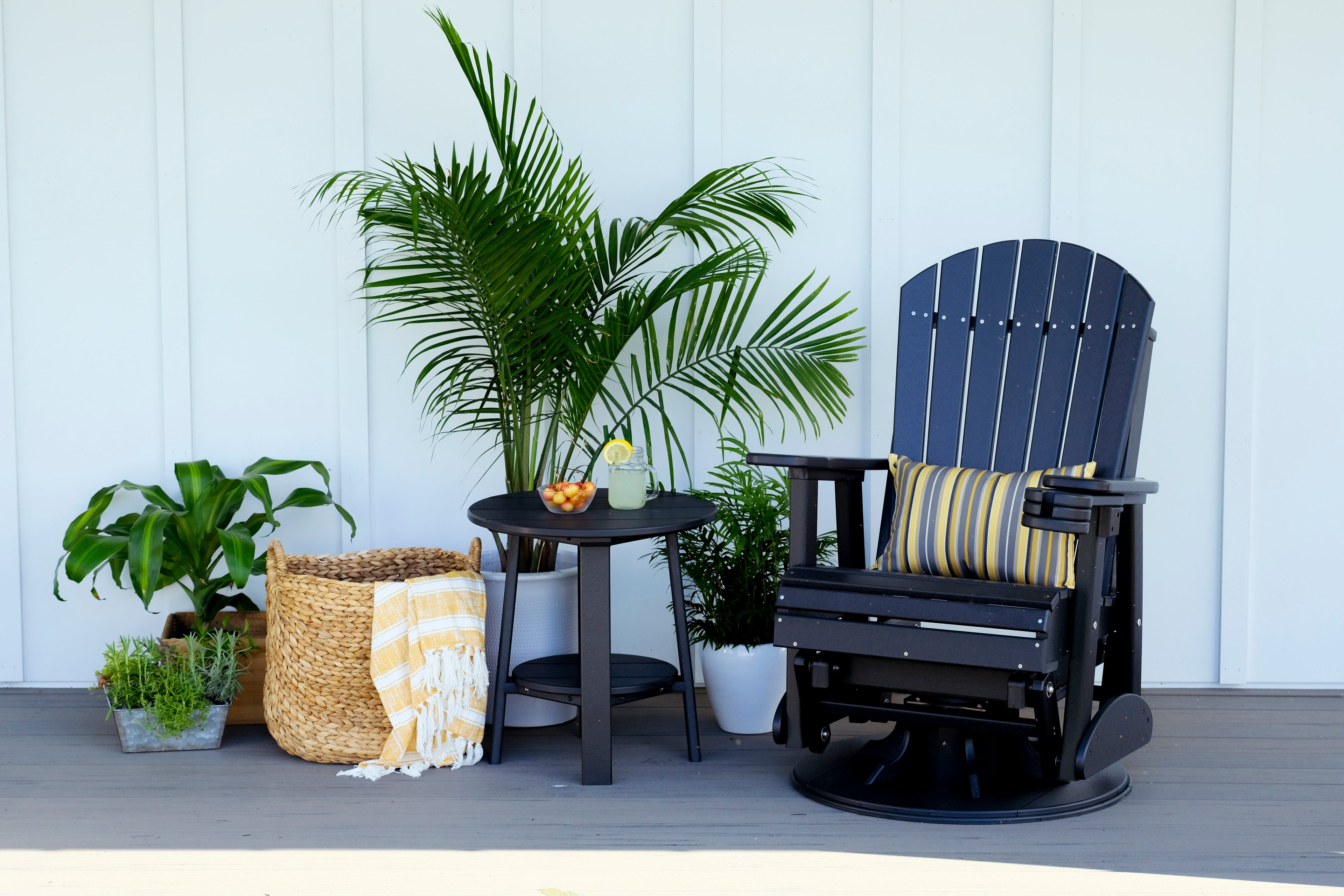 2' Adirondack Swivel Glider