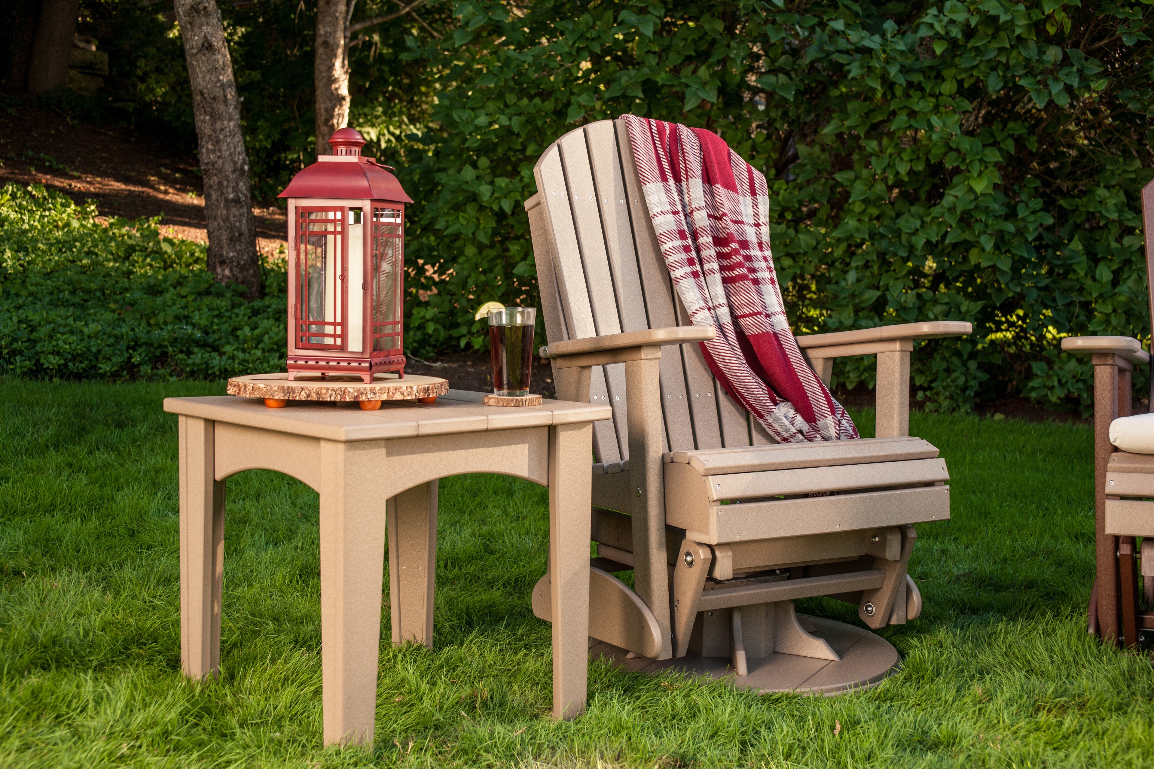 2' Adirondack Swivel Glider