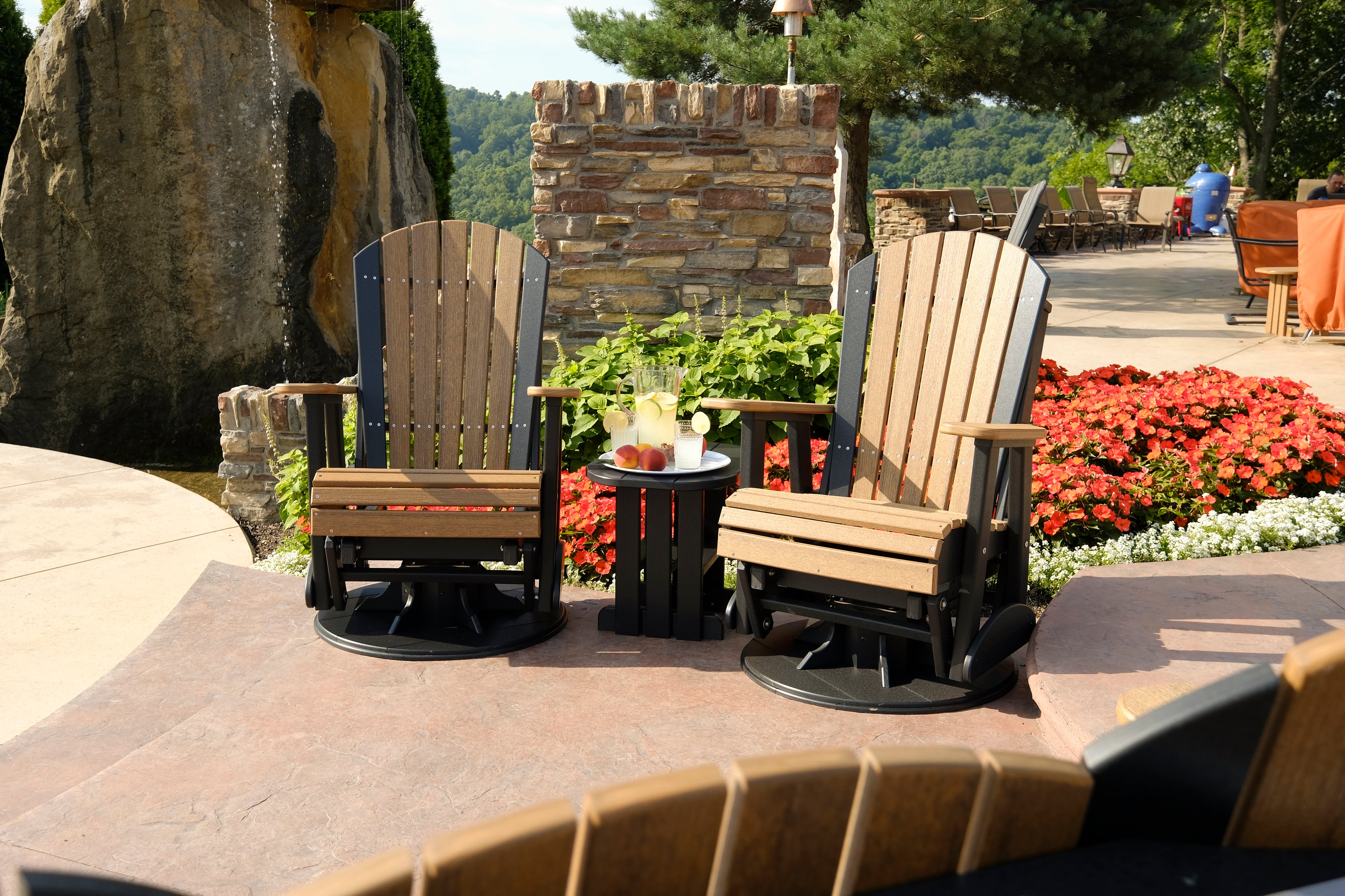 2' Adirondack Swivel Glider
