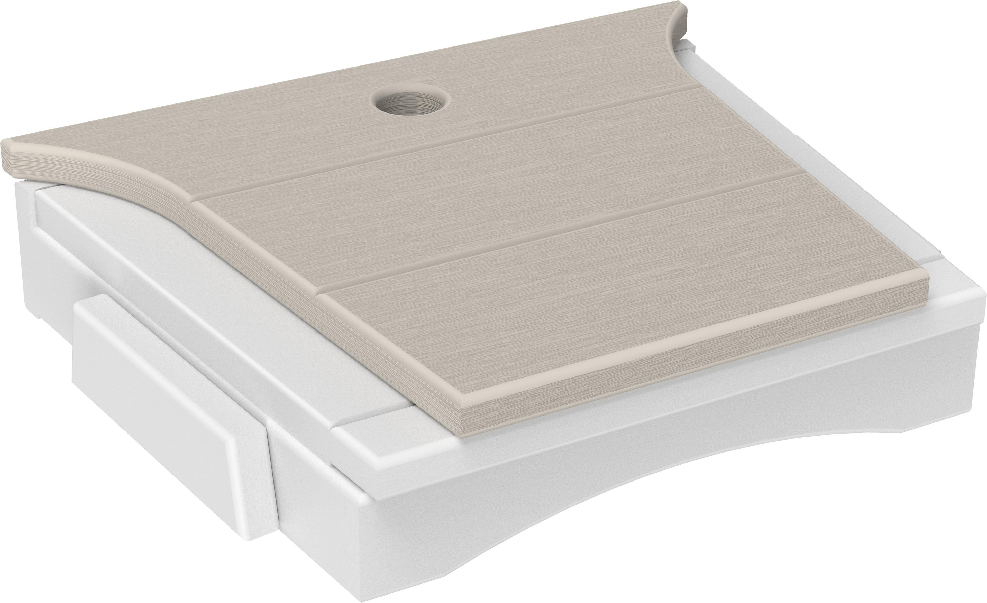 Balcony Tete-a-Tete End Table