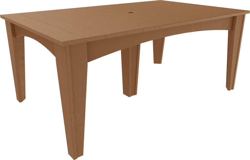 Island Dining Table - 44" x 72" Rectangular