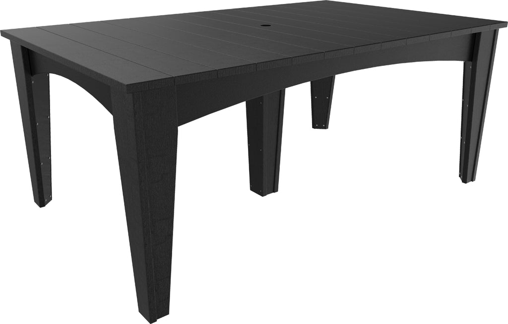 Island Dining Table - 44" x 72" Rectangular