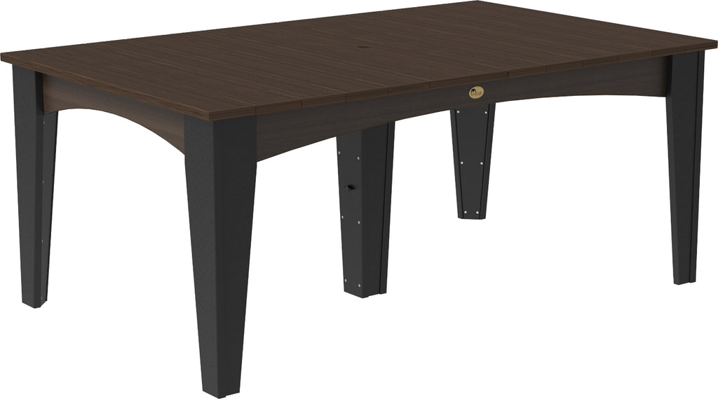 Island Dining Table - 44" x 72" Rectangular