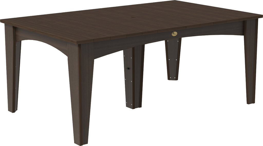 Island Dining Table - 44" x 72" Rectangular