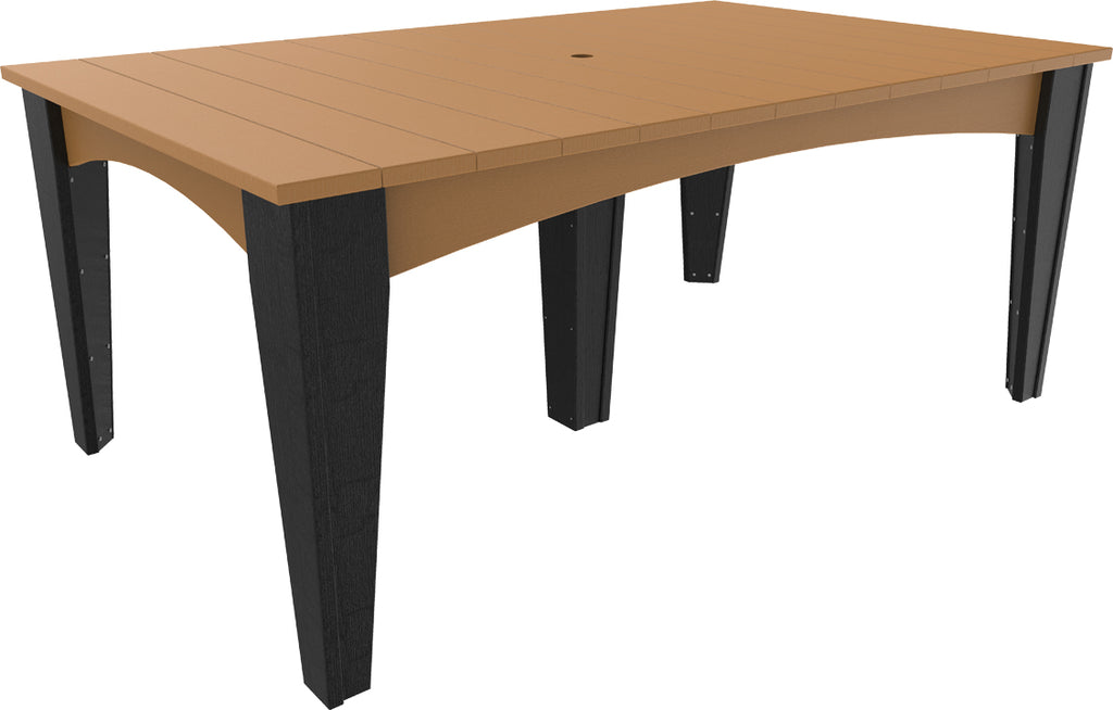 Island Dining Table - 44" x 72" Rectangular