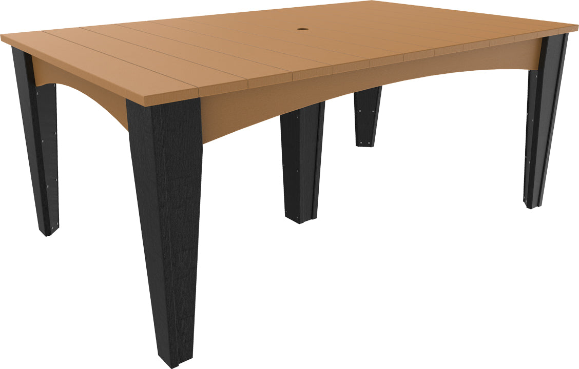 Island Dining Table - 44" x 72" Rectangular