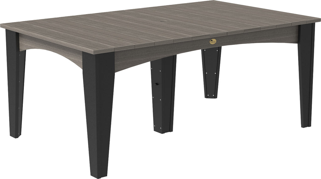 Island Dining Table - 44" x 72" Rectangular