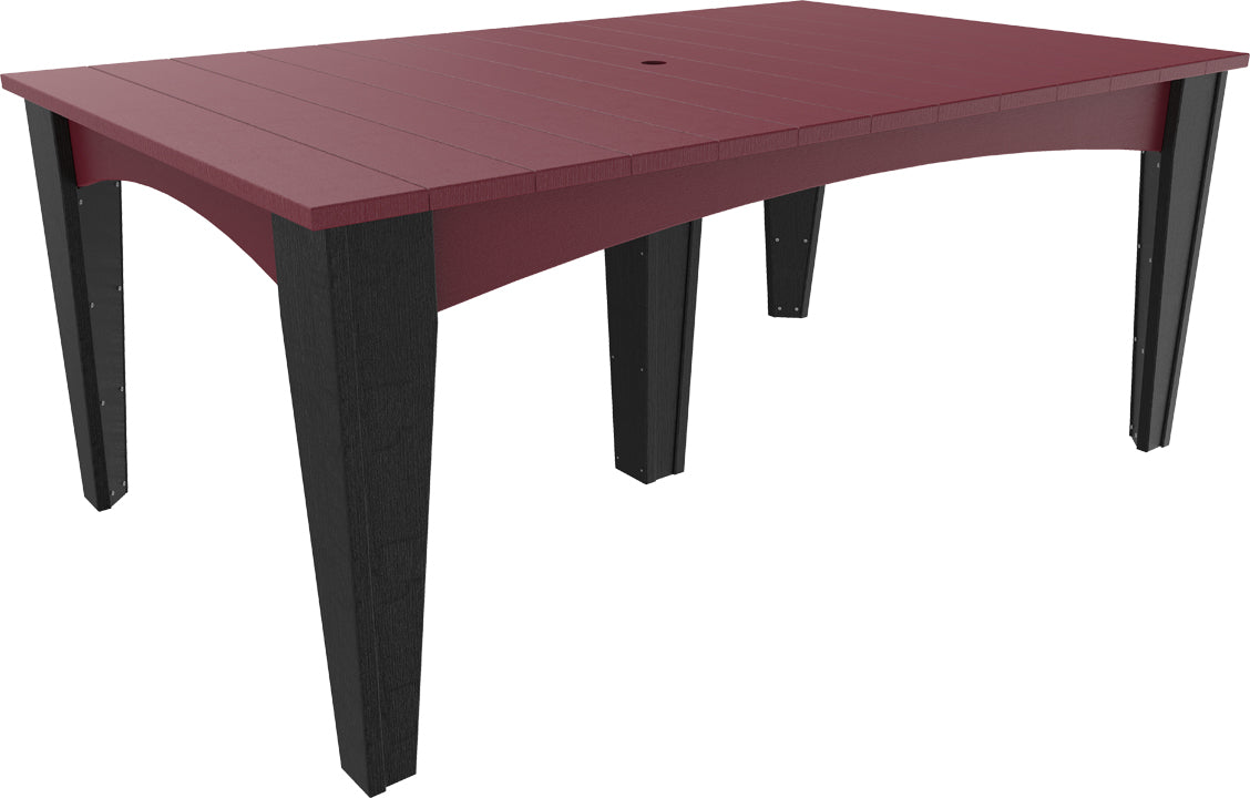 Island Dining Table - 44" x 72" Rectangular