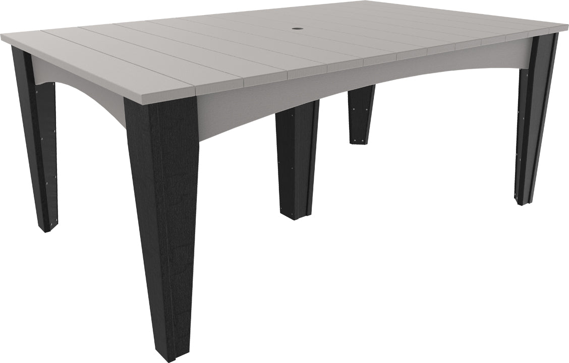 Island Dining Table - 44" x 72" Rectangular