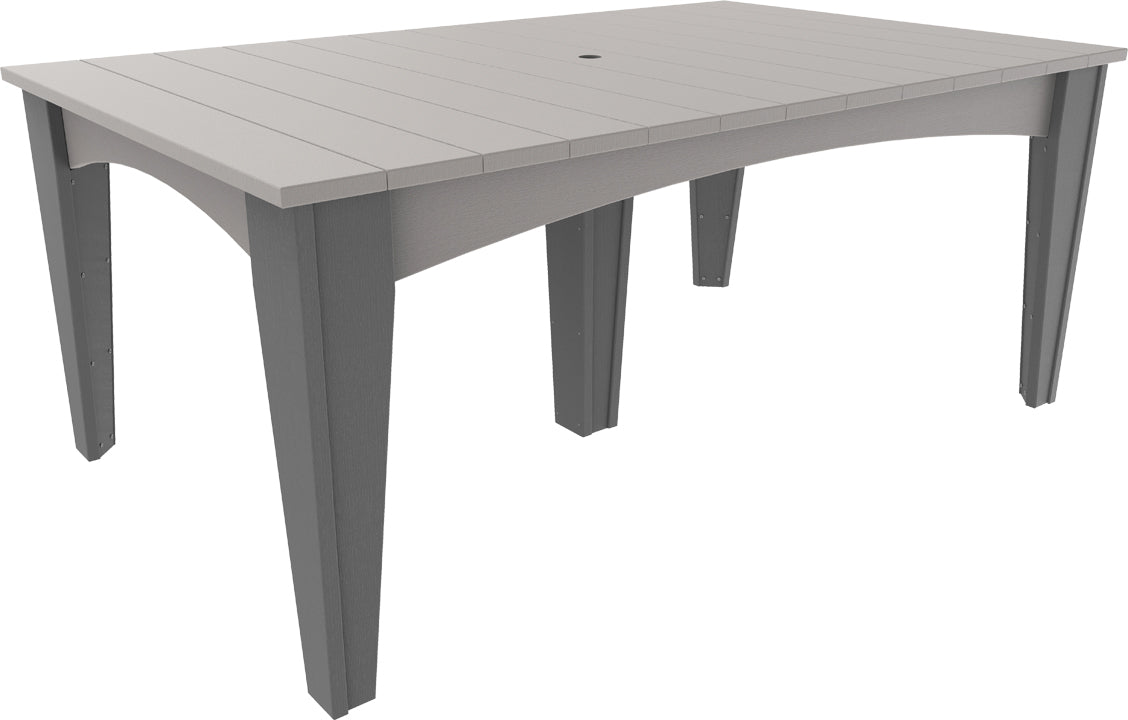 Island Dining Table - 44" x 72" Rectangular