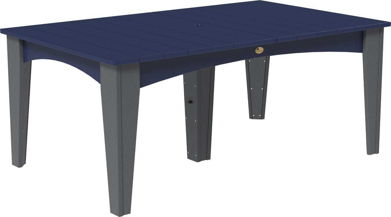 Island Dining Table - 44" x 72" Rectangular