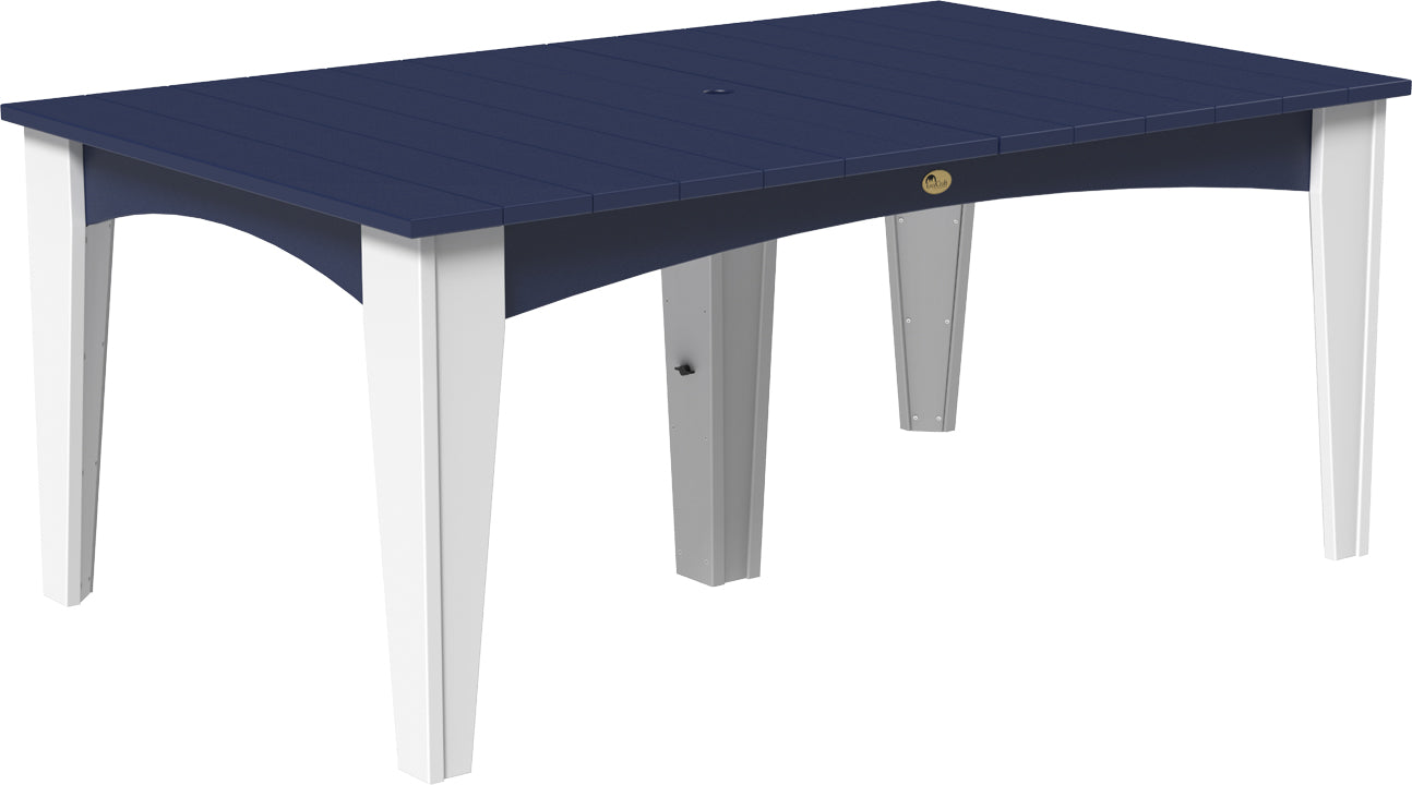Island Dining Table - 44" x 72" Rectangular