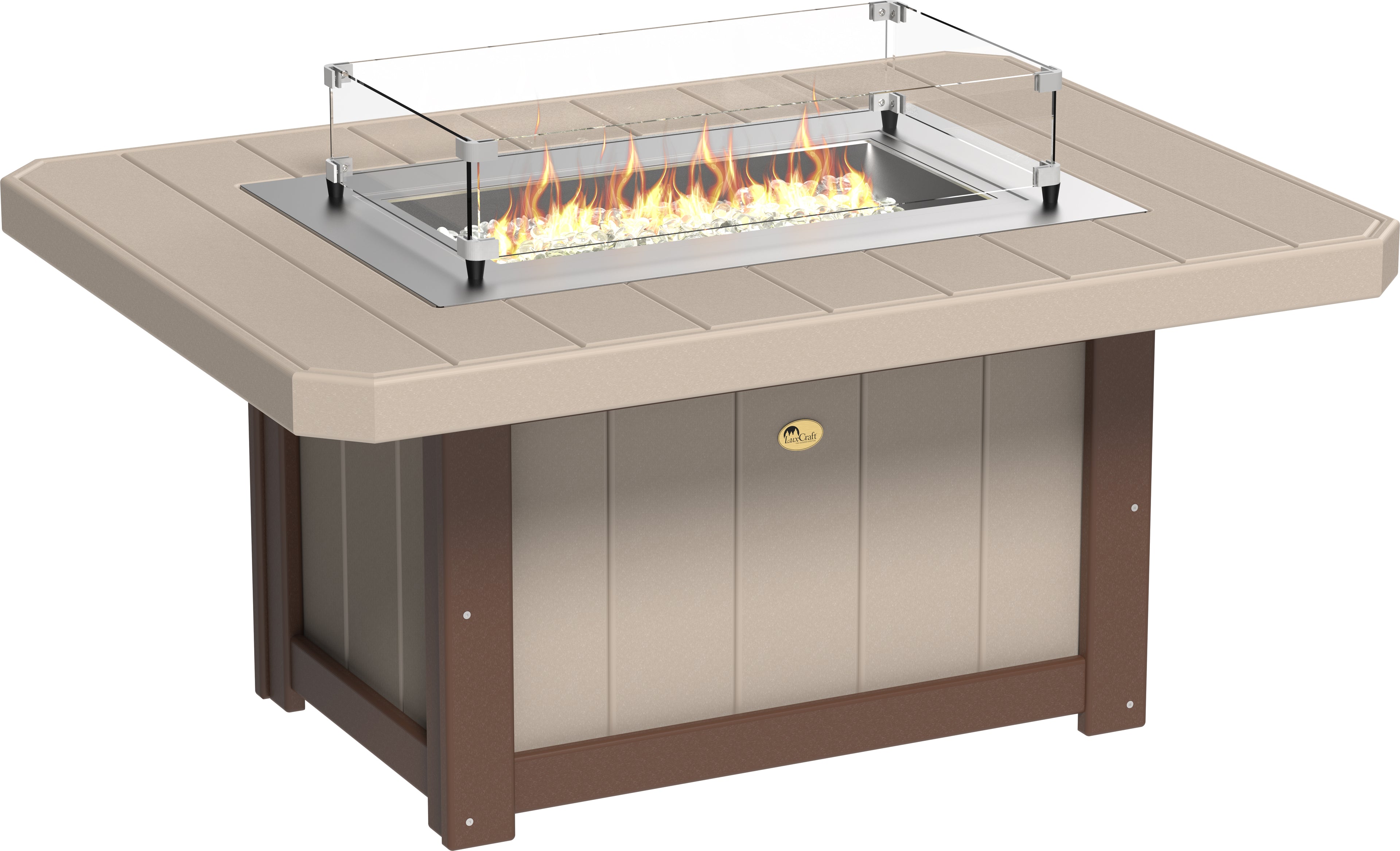 Lumin Fire Pit 51" Rectangular