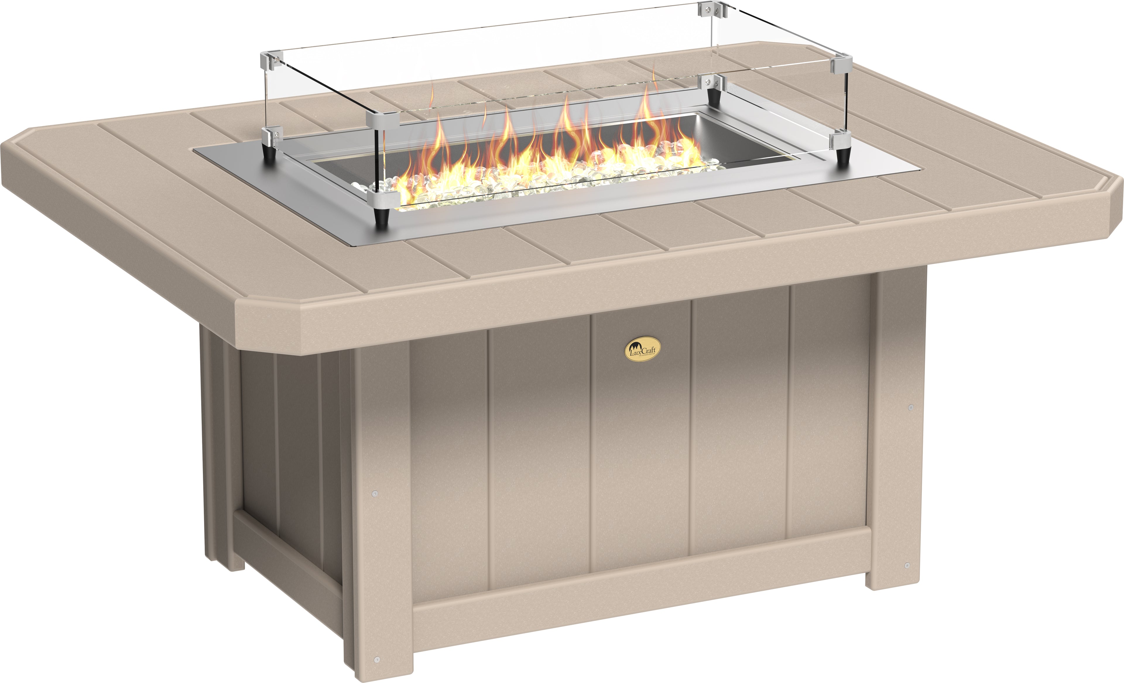 Lumin Fire Pit 51" Rectangular