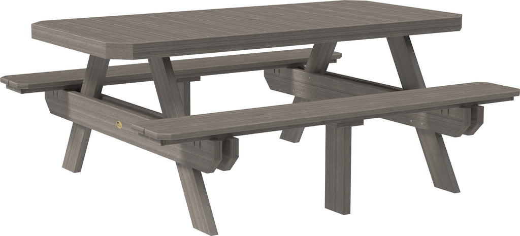 6' Rectangular Picnic Table