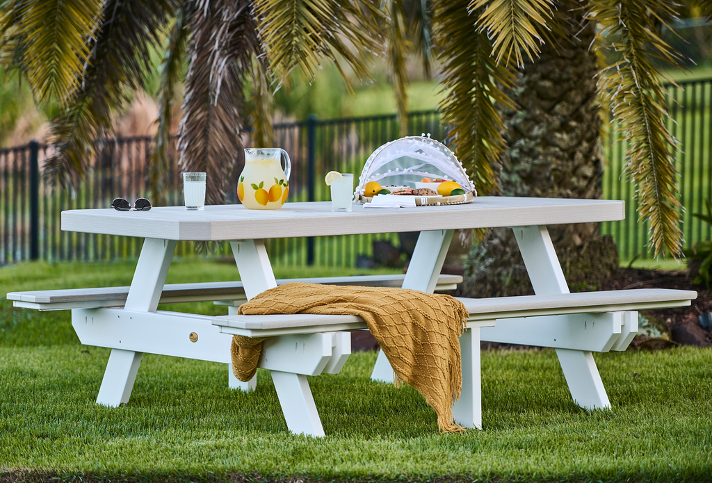6' Rectangular Picnic Table