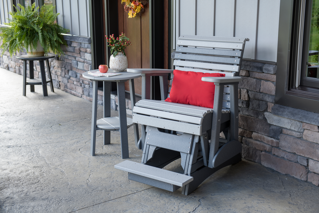 2' Plain Balcony Glider Chair